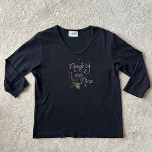 Cactus jewelled  Long Sleeve Tee